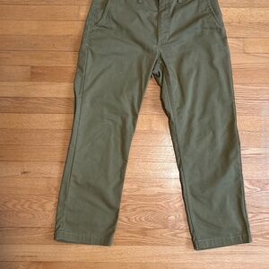 Olive Vans Chino Pants